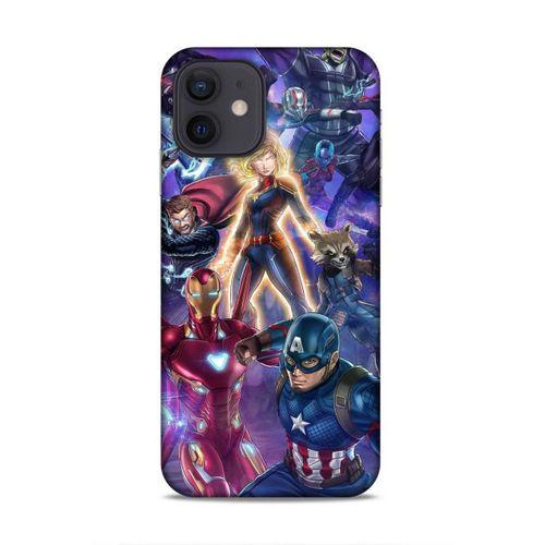 Apple iPhone 12 Uyumlu Kılıf BMovie (37) Silicone Cover Kaptan Amerika