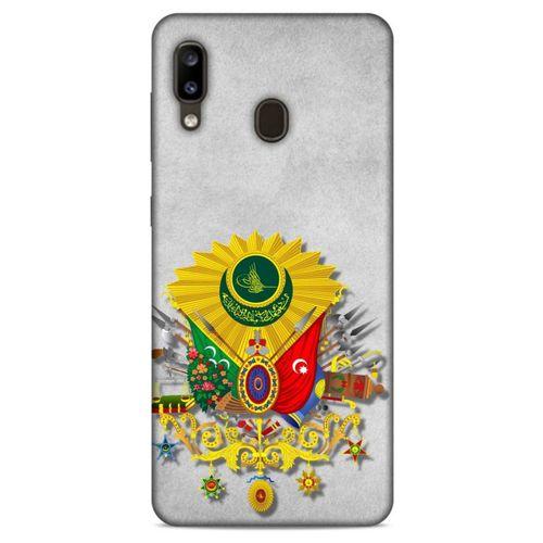 Samsung Galaxy A20 Uyumlu Kılıf Ottoman (7) Telefon Kılıfı Tuğra