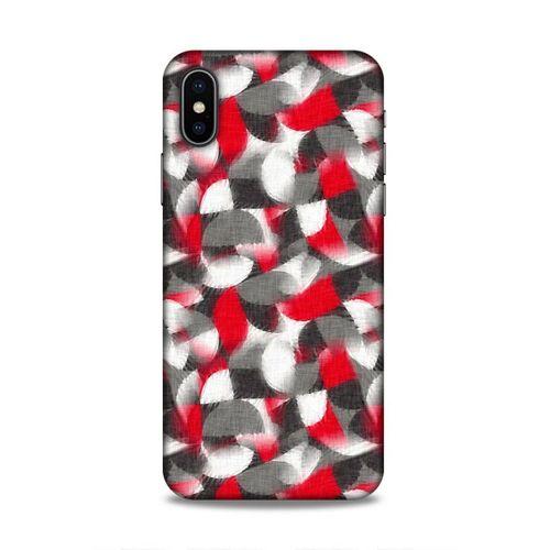 Apple Iphone X Uyumlu Kılıf Romans (38) Neo Hybrid Kılıf Kırmızı Gri