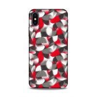 Apple Iphone X Uyumlu Kılıf Romans (38) Neo Hybrid Kılıf Kırmızı Gri