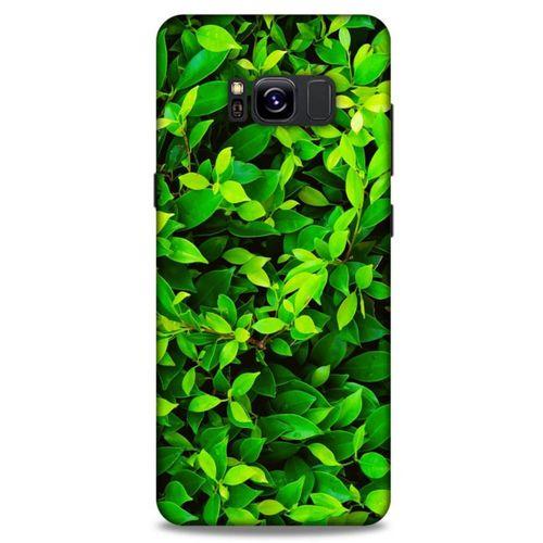 Lopard Samsung Galaxy S8 Uyumlu Kılıf Bahar (29) Arka Koruma Kılıfı Açık Yeşil