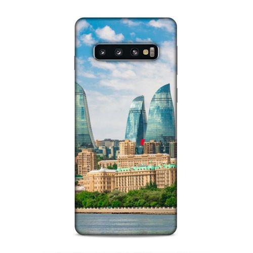 Samsung Galaxy S10 Uyumlu Kılıf Azarbaijan (4) Koruma Kılıfı Alev Kuleleri