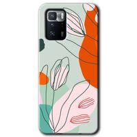 Poco x3 GT Kılıf HD Desen Baskılı Arka Kapak - Vektör Çiçekler