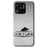 MRCİLETİSİM Xiaomi Redmi 10C Kılıf HD Desen Baskılı Arka Kapak + Temperli Cam - Göktürk