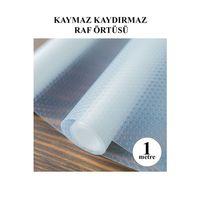 Eva Raflık Kaymaz Dolap İçi Çekmece Raf Örtüsü Kaydırmaz 45 cm X 1 Metre