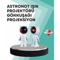360° Ayarlanabilir Başlıklı Astronot Gece Lambası