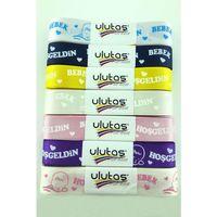 2.5 cm Hoşgeldin Bebeğim Baskılı Grogren Kurdele