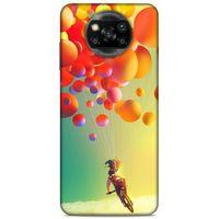 Lopard Xiaomi Redmi Poco X3 Uyumlu Kılıf Manipülasyon ☻ (39) Liquid Crystal Kılıf Baskılı