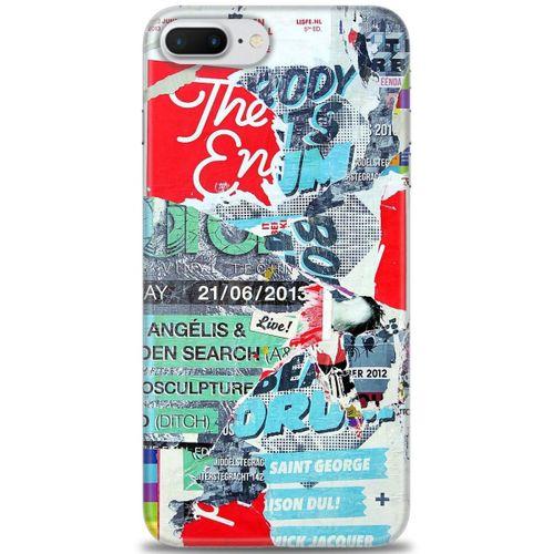 iPhone 8 Plus Kılıf HD Baskılı Kılıf - The End + Tam Ekran Koruyucu