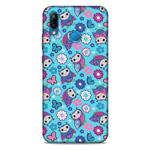 Baykuşlar (11) Desenli Silikon Kapak Telefon Kabı Huawei P20 Lite Kılıf