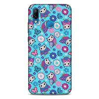 Baykuşlar (11) Desenli Silikon Kapak Telefon Kabı Huawei P20 Lite Kılıf