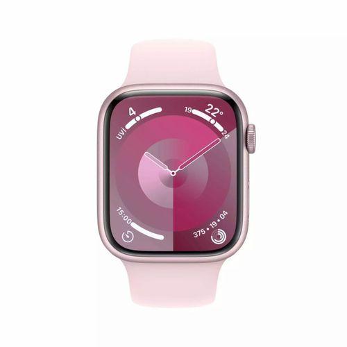 Apple Watch Series 9 45mm Pink AI Light Pink SB M/L GPS       Pembe