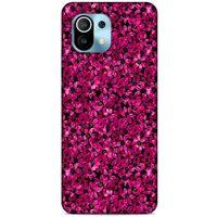 Xiaomi Mi 11 Uyumlu Kılıf Pembe Delisi (1) Kılıfı Çiçek