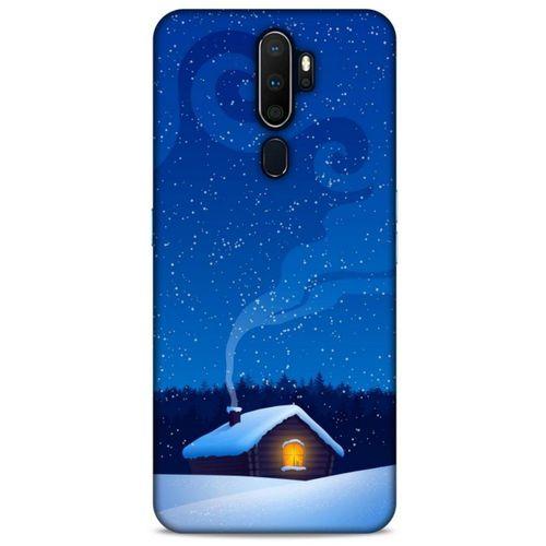 Oppo A9 2020 Kılıf Snowix (21) Koruyucu Kapak Parliement Mavi