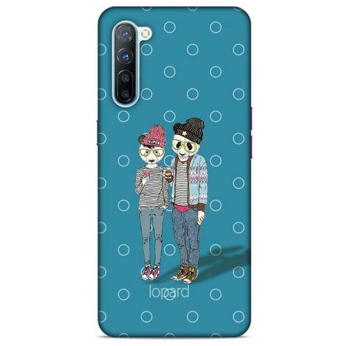 Oppo Reno 3 Kılıf FunnyMaX (16) Kalın Kılıf Mavi