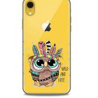Zoologix (47) Apple iPhone XR Şeffaf Kılıf Silikon Desenli
