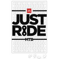 Mountain Bike Mtb Just Ride Branca Puzzle 240 Parça Yapboz