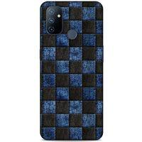 Huawei P40 Pro Kılıf Patchwork (9) Kılıf Siyah Mavi
