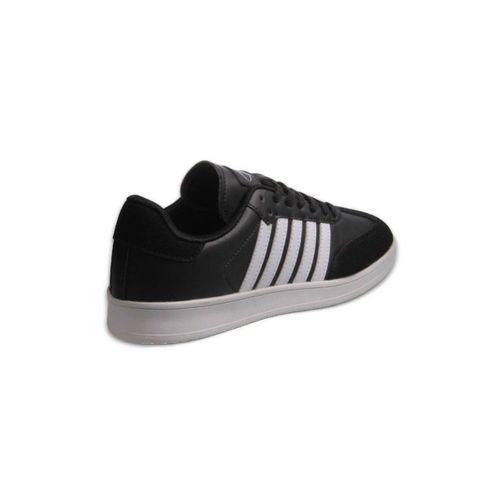 Mp 242-1558 Siyah Beyaz Unisex Bağcıklı Spor Ayakkabı