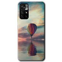 Redmi Note 11T Kılıf HD Desen Baskılı Arka Kapak - Zeplin + Kırılmaz Cam