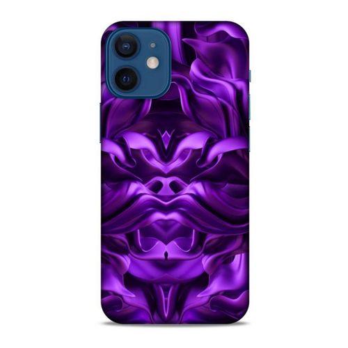 Apple iPhone 12 Mini Uyumlu Kılıf Mor Delisi (1) Kılıfı Saten