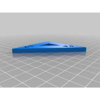 T-kare ve dik açıların taslağı Seyahat Seti-5143231