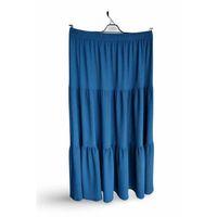 Beli Lastikli Bürümcek Kumaş Etek Anne Eteği Uzun Namaz Eteği Lacivert 44-52 beden