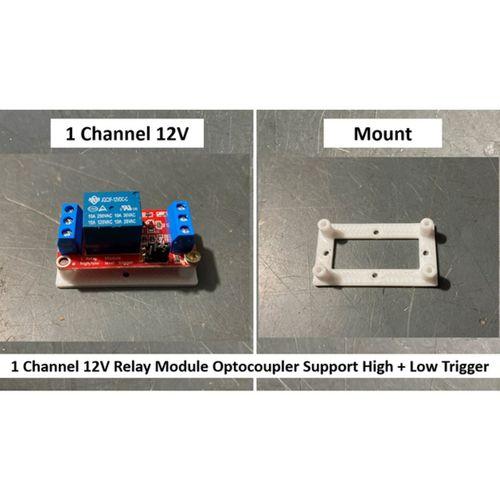 1 Kanal 12V Röle Modülü Optokuplör Montajı (Bu ürün Sadece Plastik parçadır - Almadan Önce Soru Sorabilirsiniz)