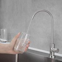 Hyperwell Inox 304 Paslanmaz Lüx Musluk - Tüm Tezgah altı ürünlerle uyumlu