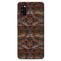 Lopard Samsung Galaxy A41 Uyumlu Kılıf Taşlı (35) Fit Design Kılıf