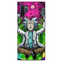 Samsung Galaxy Note 10 Plus Uyumlu Kılıf Rick And Morty (29) Arka Koruma Kılıfı Council of Ricks