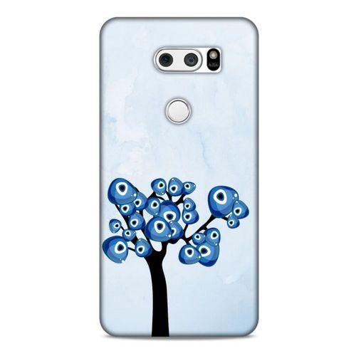 Nazarium (13) Desenli Silikon Kapak LG K50S Kılıf