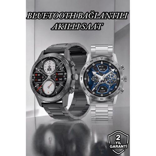 Suya Dayanıklı Dokunmatik Akıllı Saat Bluetooth 5.0, Sesli Asistan Ve Sağlık Takibi