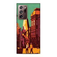 Samsung Galaxy Note 20 Ultra Uyumlu Kılıf Azarbaijan (44) Tough Armor Kılıf Bakü Çizim