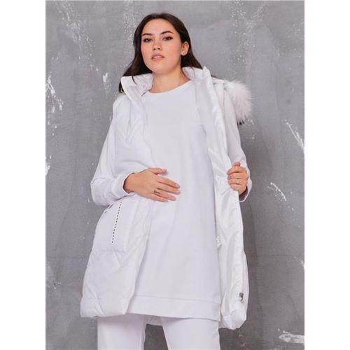 Sarah Kapşonlu Şişme Yelekli Spor Üçlü Takım - 70030.002 - Beyaz