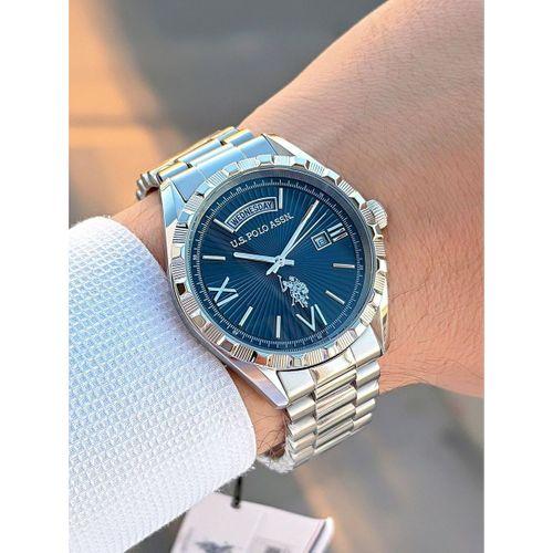 U.S.Polo Assn Çelik Kasa Ve Kordon 2 Yıl Garantili 5 Atm Suya Dayanıklı Erkek Kol Saati E.PA1123-01