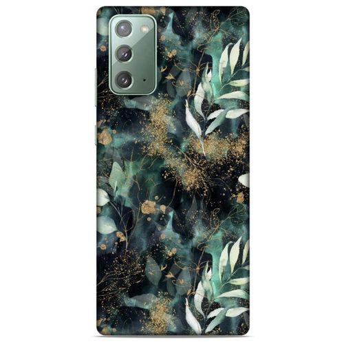 Samsung Galaxy Note 20 Uyumlu Kılıf Yeşil Delisi (13) Silikon Kap Çay yeşil