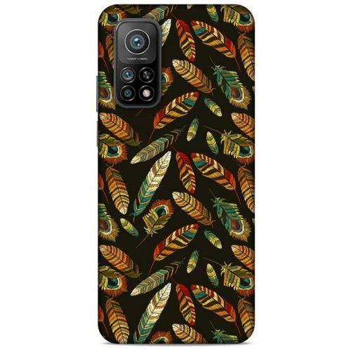 Xiaomi Mi 10T Pro 5G Kılıf Desenli Özel Seri Tüyler (9) Kılıf