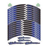 BAJAJ Bajaj Reflektör Mavi Baskı Pulsar Uyumlu 1 Set Jant Şeridi