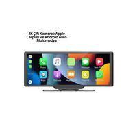 Honda Civic, Jazz, Hr-v, Cr-v, Nissan Qashqai, Micra, Juke,uyumlu Kablosuz Carplay & Android Auto Multimedya – Geri Görüş Kameralı