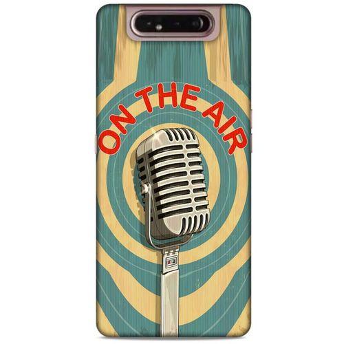 Retro (40) Desen Fit Silikon Kılıf Renkli Samsung Galaxy A80 Kılıf