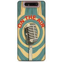 Retro (40) Desen Fit Silikon Kılıf Renkli Samsung Galaxy A80 Kılıf