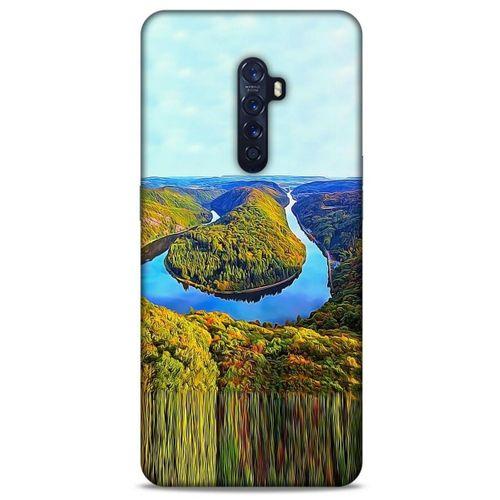 Oppo Reno 2 Kılıf Almanya (49) Ultra Silikon Kılıf Saarschleife