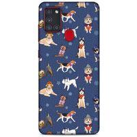 Samsung Galaxy A21s Kılıf Köpek Kıyafetleri (11) Tam Koruma Beagle, Rottweiler, Kangal