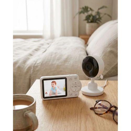 Sıcaklık Sensörlü Güvenli Bebek Kamerası İki Yönlü Ses