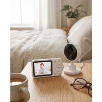 Sıcaklık Sensörlü Güvenli Bebek Kamerası İki Yönlü Ses