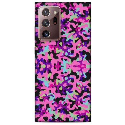 Samsung Galaxy Note 20 Ultra Uyumlu Kılıf Pembe Delisi (34) Slim Armor Kılıf Kamuflaj