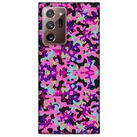 Samsung Galaxy Note 20 Ultra Uyumlu Kılıf Pembe Delisi (34) Slim Armor Kılıf Kamuflaj