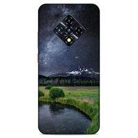 Lopard İnfinix Zero 8 Uyumlu Kılıf Gece'S (44) Tough Armor Kılıf Siyah Gece