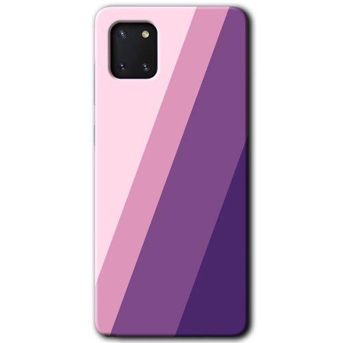 Samsung Galaxy A81 HD Baskılı Kılıf + 9D Tam Ekran Koruyucu - Oblique